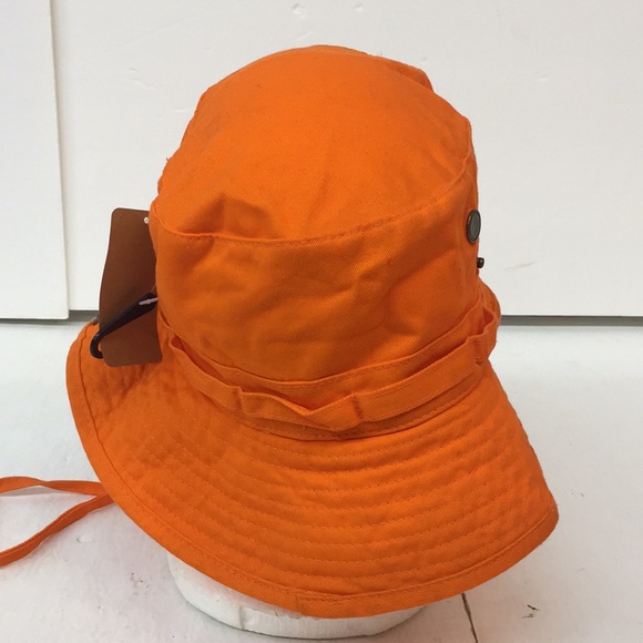 NWT 1 Top Pro Orange Fishing Bucket Hat Men’s - Picture 4 of 10